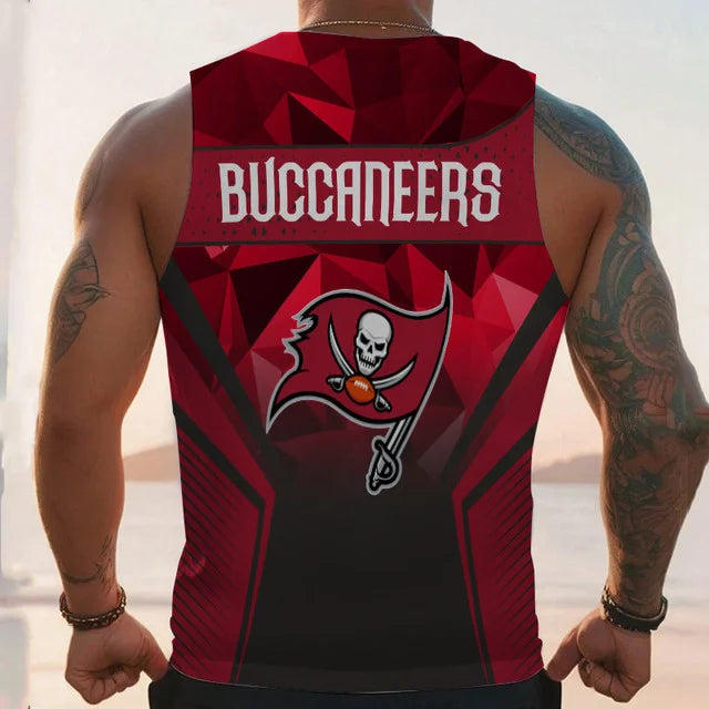 LIMITED EDITION - NEW CUSTOMIZED NFL10 TB BUCCANEERS UNISEX TANK TOP