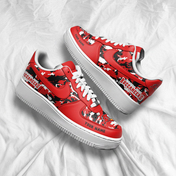 [SPECIAL OFFER] NEW CUSTOMIZED NFL10 TBB TAMPA BAY BUCCANEERS AF1 SNEAKERS