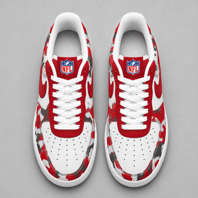 [SPECIAL OFFER] NEW CUSTOMIZED NFL10 TBB TAMPA BAY BUCCANEERS AF1 SHOES