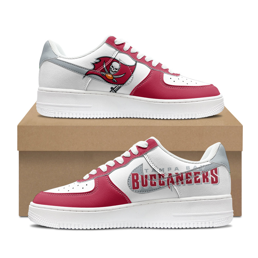 [SPECIAL OFFER] NEW CUSTOMIZED NFL10 TBB TAMPA BAY BUCCANEERS AF1 SHOES