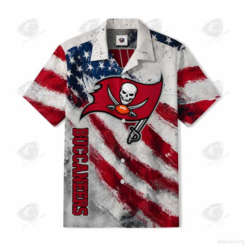 LIMITED EDITION - NEW CUSTOMIZED NFL10 TBB TAMPA BAY BUCCANEERS UNISEX HAWAIIAN SHIRT