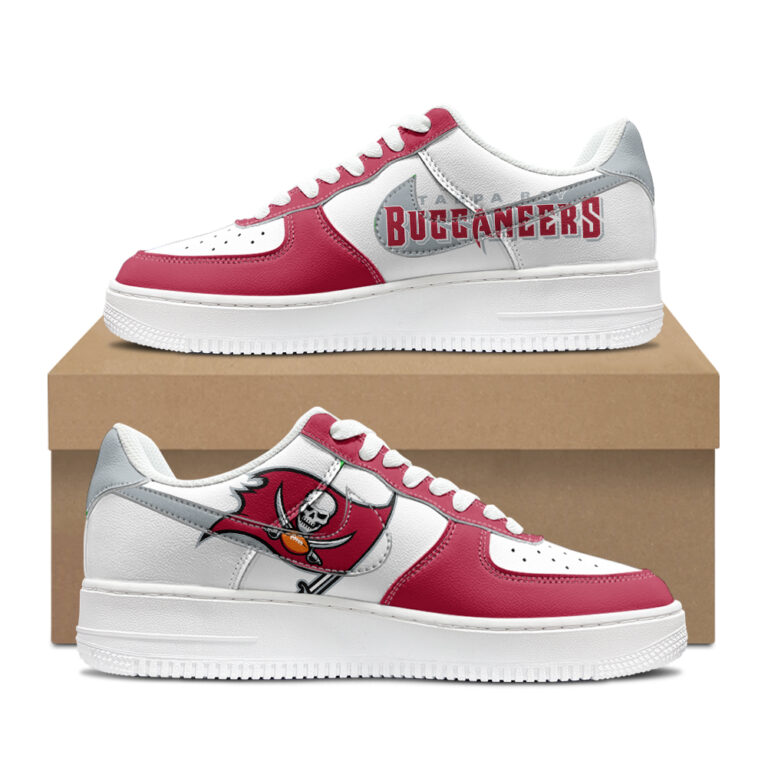 [SPECIAL OFFER] NEW CUSTOMIZED NFL10 TBB TAMPA BAY BUCCANEERS AF1 SHOES