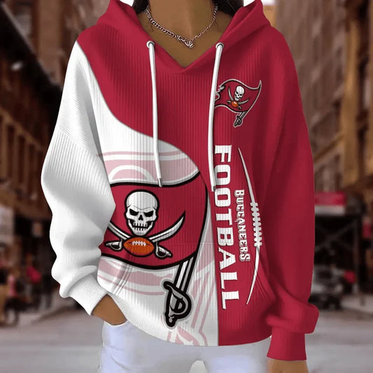 [SPECIAL OFFER] NEW CUSTOMIZED NFL10 TBB TAMPA BAY BUCCANEERS RIBBED HOODIE & SWEATSHIRT