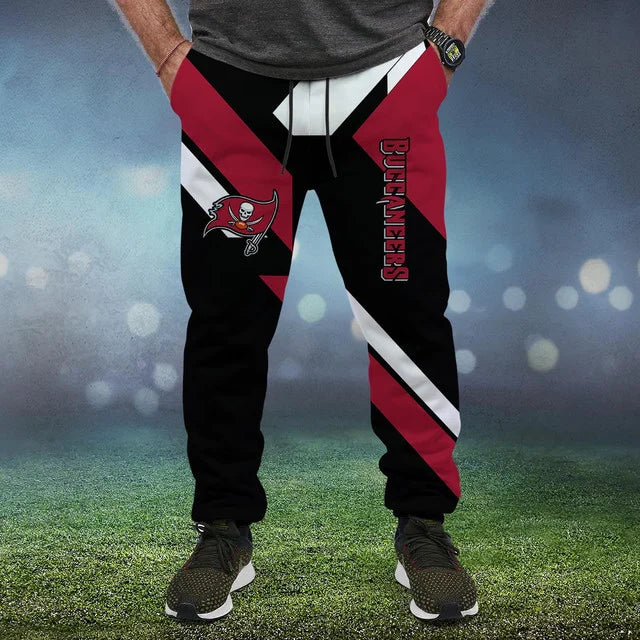 LIMITED EDITION - NEW CUSTOMIZED NFL10 TBB TAMPA BAY BUCCANEERS SWEATPANTS