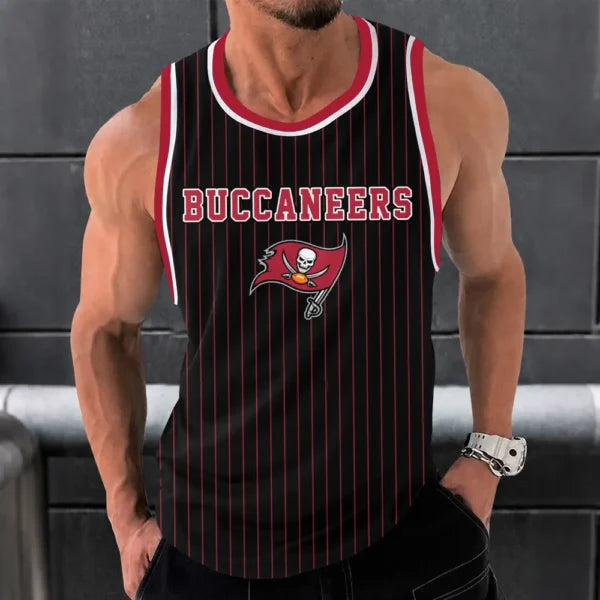 [SPECIAL OFFER] NEW CUSTOMIZED NFL10 TBB TAMPA BAY BUCCANEERS UNISEX TANK TOP
