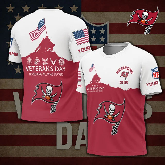 LIMITED EDITION - NEW CUSTOMIZED NFL10 TB BUCCANEERS UNISEX T-SHIRT, SWEATSHIRT, HOODIE & ZIP HOODIE