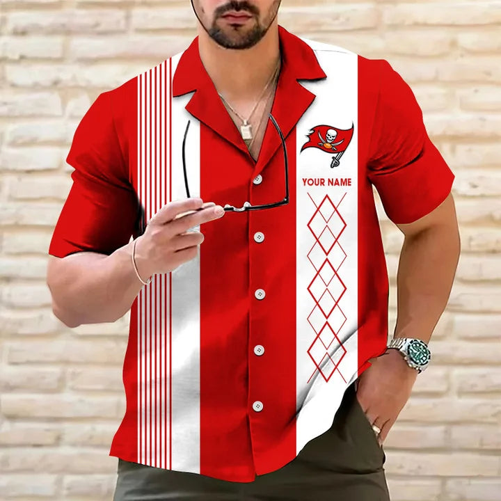 LIMITED EDITION - NEW CUSTOMIZED NFL10 TBB TAMPA BAY BUCCANEERS HAWAIIAN SHIRT