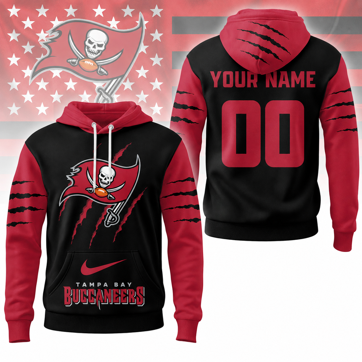 LIMITED EDITION - NEW CUSTOMIZED NFL10 TBB TAMPA BAY BUCCANEERS T-SHIRT, POLO SHIRT, ZIP POLO SHIRT, SWEATSHIRT, HOODIE & ZIP HOODIE