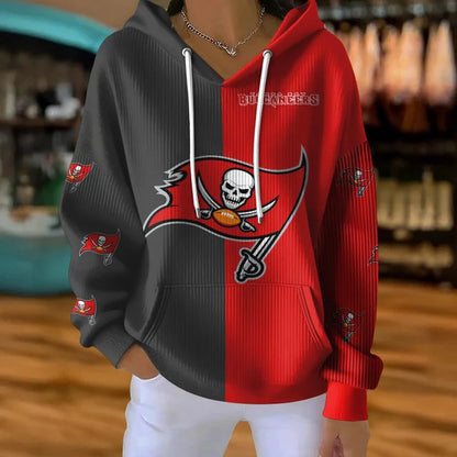 [SPECIAL OFFER] NEW CUSTOMIZED NFL10 TBB TAMPA BAY BUCCANEERS RIBBED HOODIE & SWEATSHIRT