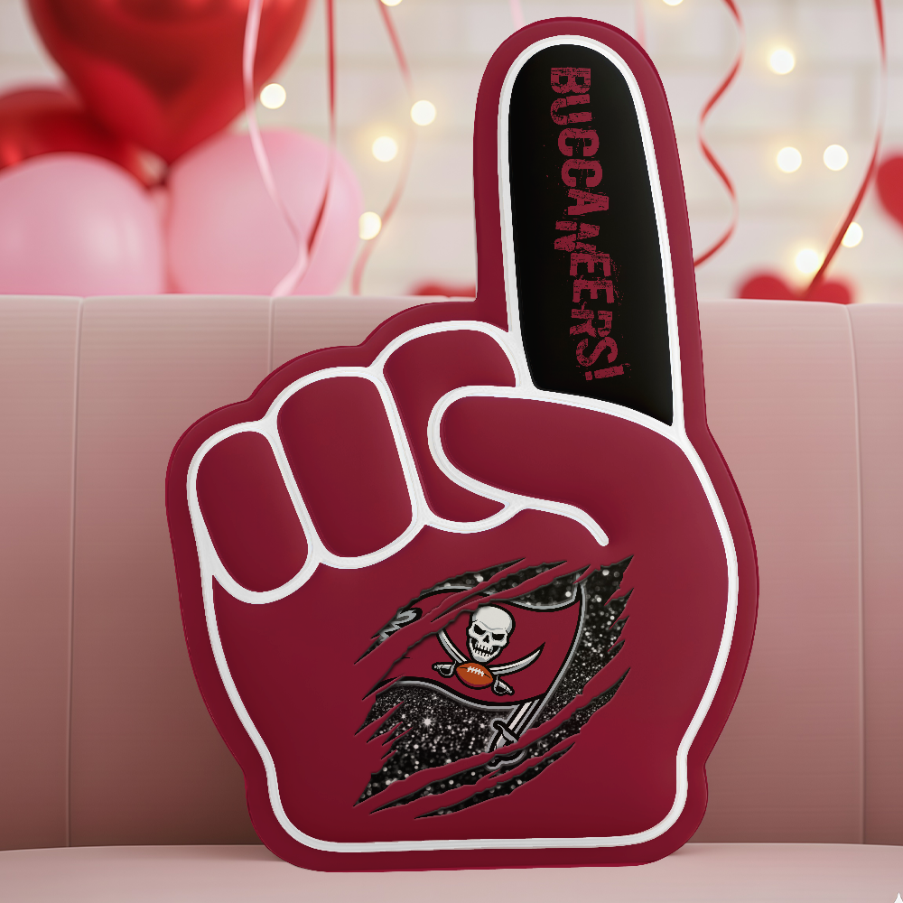 LIMITED EDITION - NEW CUSTOMIZED NFL10 TBB TAMPA BAY BUCCANEERS 3D BODY PILLOW