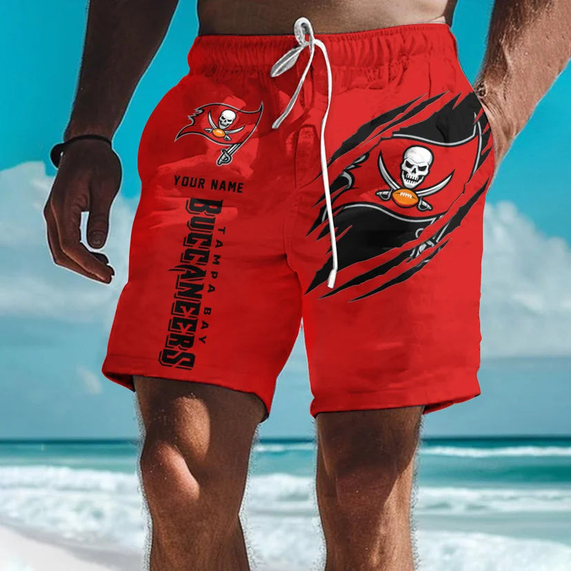 LIMITED EDITION - NEW PREMIUM NFL10 TB BUCCANEERS SHORT PANTS
