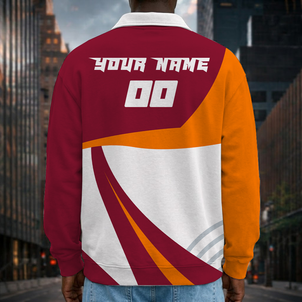 [SPECIAL OFFER] NEW CUSTOMIZED NFL10 TBB TAMPA BAY BUCCANEERS LONG SLEEVE POLO SHIRT