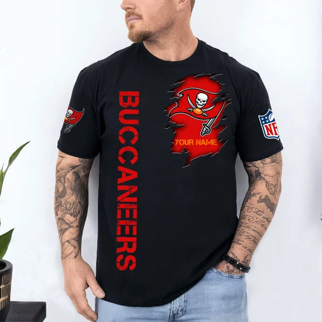 LIMITED EDITION - NEW CUSTOMIZED NFL10 TB BUCCANEERS UNISEX T-SHIRT, SWEATSHIRT, HOODIE & ZIP HOODIE
