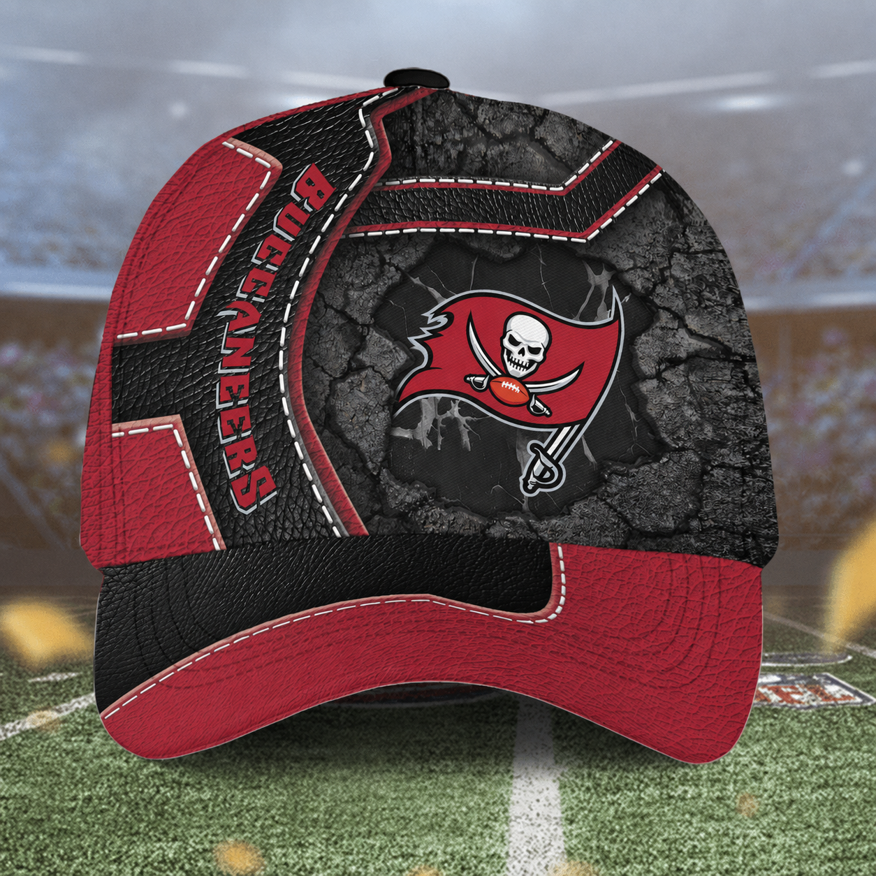 LIMITED EDITON - NEW CUSTOMIZED NFL10 TBB TAMPA BAY BUCCANEERS CLASSIC CAP