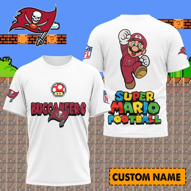 LIMITED EDITION - NEW CUSTOMIZED NFL10 TB BUCCANEERS UNISEX T-SHIRT, SWEATSHIRT, HOODIE & ZIP HOODIE