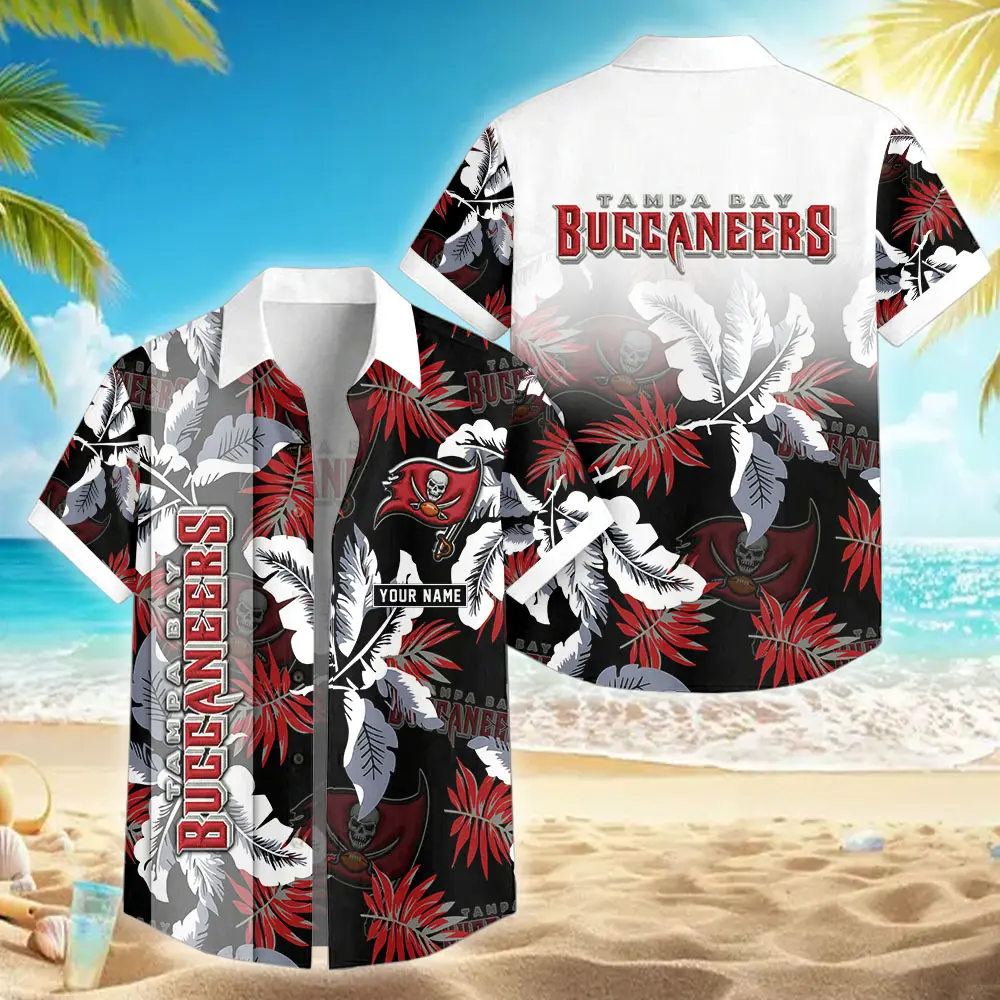[SPECIAL OFFER] NEW CUSTOMIZED NFL10 TBB TAMPA BAY BUCCANEERS UNISEX HAWAIIAN SHIRT