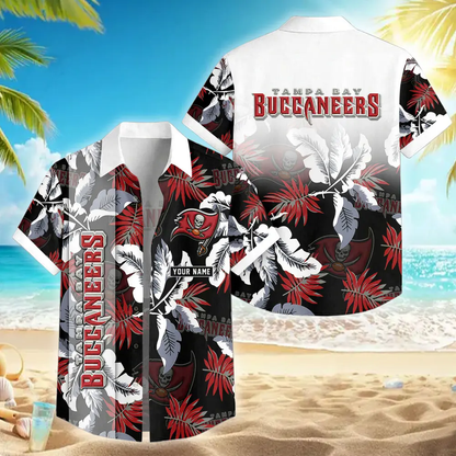 [SPECIAL OFFER] NEW CUSTOMIZED NFL10 TBB TAMPA BAY BUCCANEERS UNISEX HAWAIIAN SHIRT