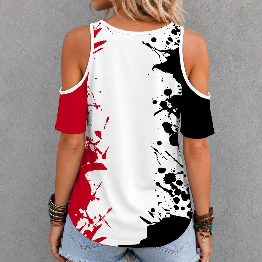[FAN FAVORITE] NEW CUSTOMIZED NCAA FBS10 ULC LOUISVILLE CARDINALS CRISS CROSS V-NECK TOP