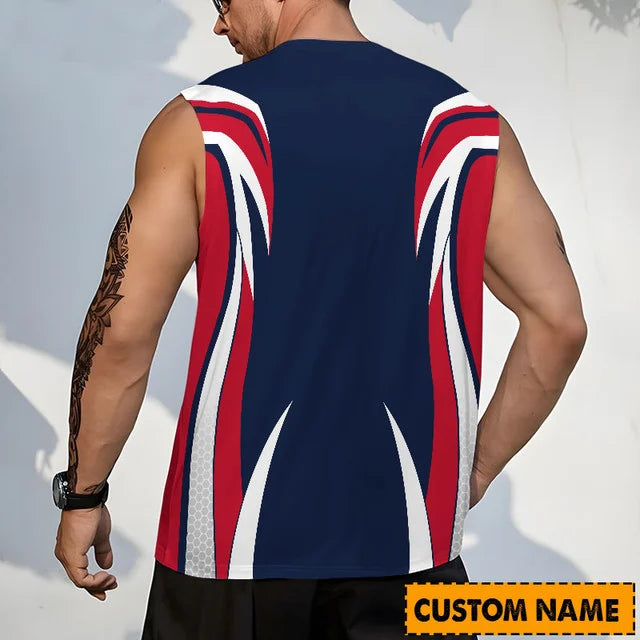 LIMITED EDITION - NEW CUSTOMIZED NHL10 WCP WASHINGTON CAPITALS TANK TOP & GYM SHIRT