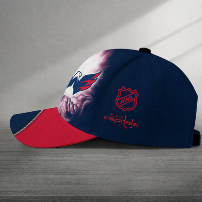 LIMITED EDITION - NEW CUSTOMIZED NHL10 WCP WASHINGTON CAPITALS CLASSIC CAP