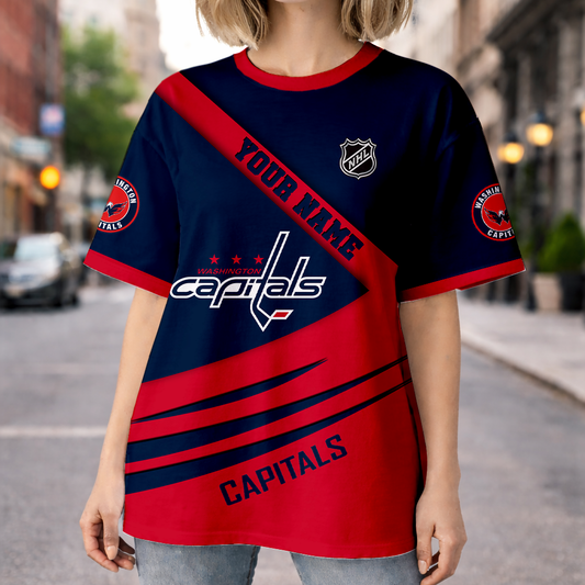 LIMITED EDITION - NEW CUSTOMIZED NHL10 WCP WASHINGTON CAPITALS UNISEX T-SHIRT, SWEATSHIRTS, HOODIE & JACKETS