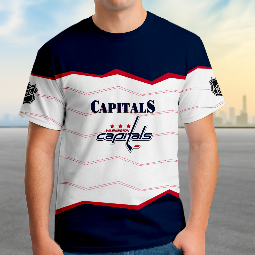 LIMITED EDITION - NEW CUSTOMIZED NHL10 WCP WASHINGTON CAPITALS UNISEX T-SHIRT, SWEATSHIRTS, HOODIE & JACKETS