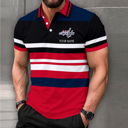 LIMITED EDITION - NEW CUSTOMIZED NHL10 WCP WASHINGTON CAPITALS T-SHIRT, POLO SHIRT, ZIP POLO SHIRT, SWEATSHIRT, HOODIE & ZIP HOODIE