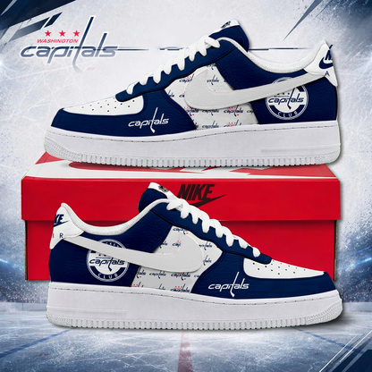 MEGA SALE - NEW CUSTOMIZED NHL10 WCP WASHINGTON CAPITALS AF1 SHOES