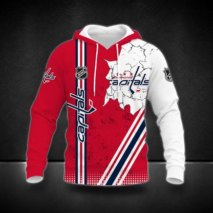 LIMITED EDITION - NEW CUSTOMIZED NHL10 WCP WASHINGTON CAPITALS T-SHIRT, POLO SHIRT, ZIP POLO SHIRT, SWEATSHIRT, HOODIE & ZIP HOODIE