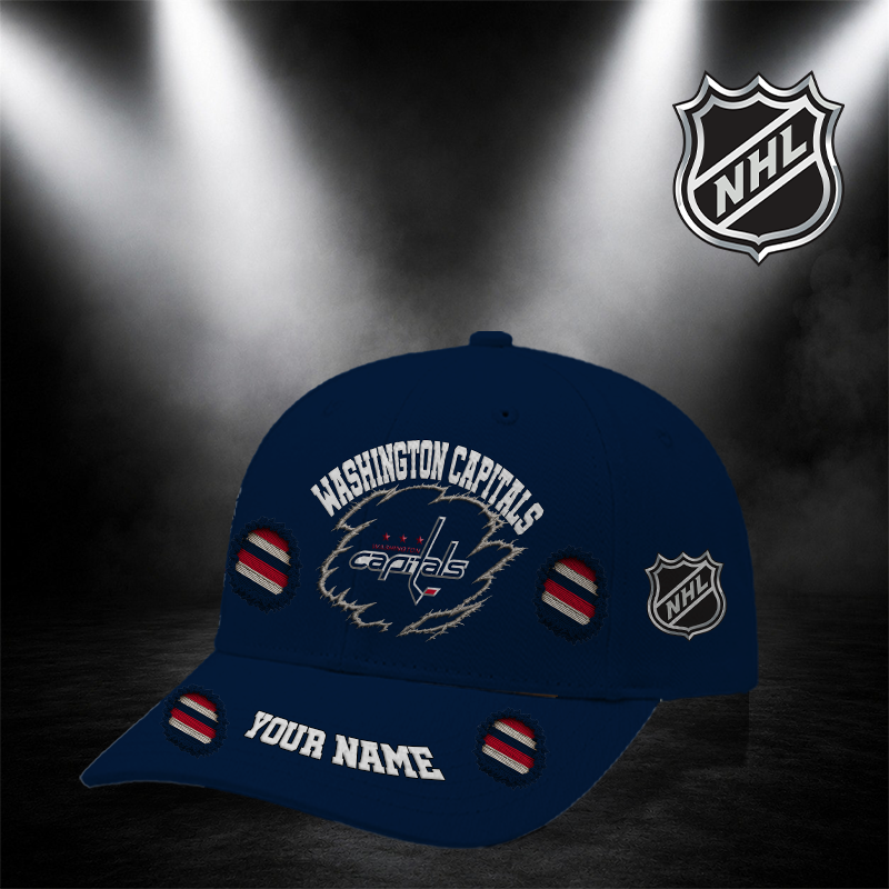 [SUPER SALE] NEW CUSTOMIZED NHL10 WCP WASHINGTON CAPITALS CLASSIC CAP