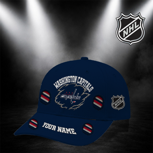 [SUPER SALE] NEW CUSTOMIZED NHL10 WCP WASHINGTON CAPITALS CLASSIC CAP