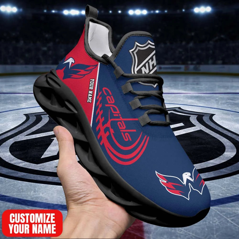 [SUPER SALE] NEW CUSTOMIZED NHL10 WCP WS CAPITALS PREMIUM CLUNKY SNEAKERS