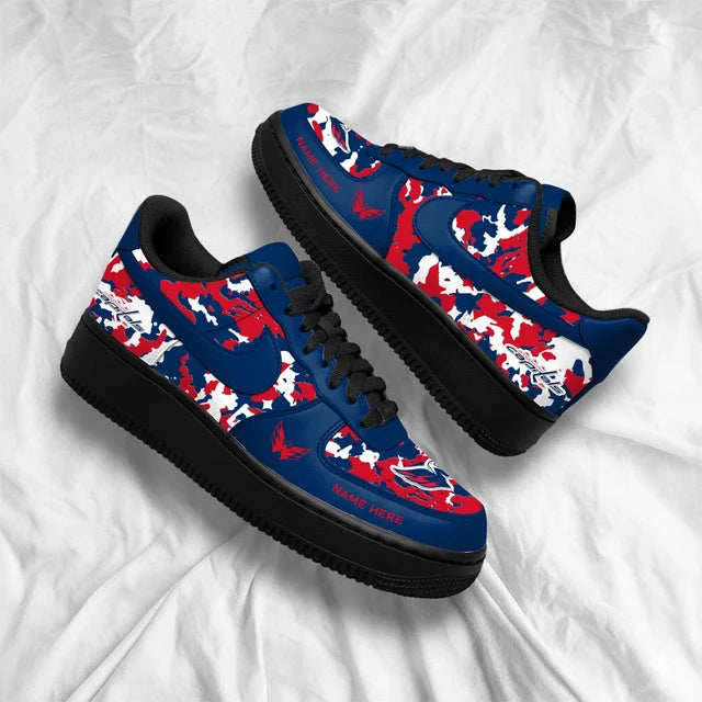 [SUPER SALE] NEW CUSTOMIZED NHL10 WCP WASHINGTON CAPITALS AF1 SHOES