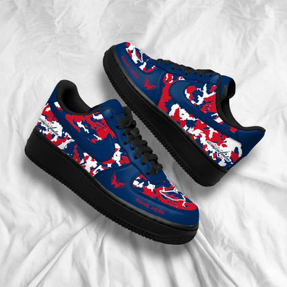 [SUPER SALE] NEW CUSTOMIZED NHL10 WCP WASHINGTON CAPITALS AF1 SHOES