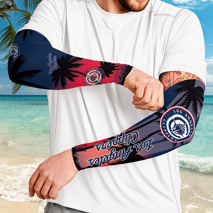 [HOT DEAL] NEW CUSTOMIZED NBA10 LCL LOS ANGELES CLIPPERS SUN ARM SLEEVES