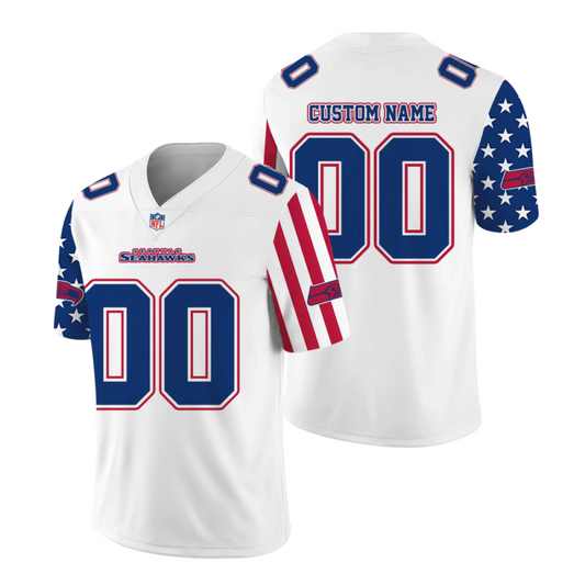 LIMITED EDITION - NEW CUSTOMIZED NFL06 SSH SEATTLE SEAHAWKS FOOTBALL JERSEY
