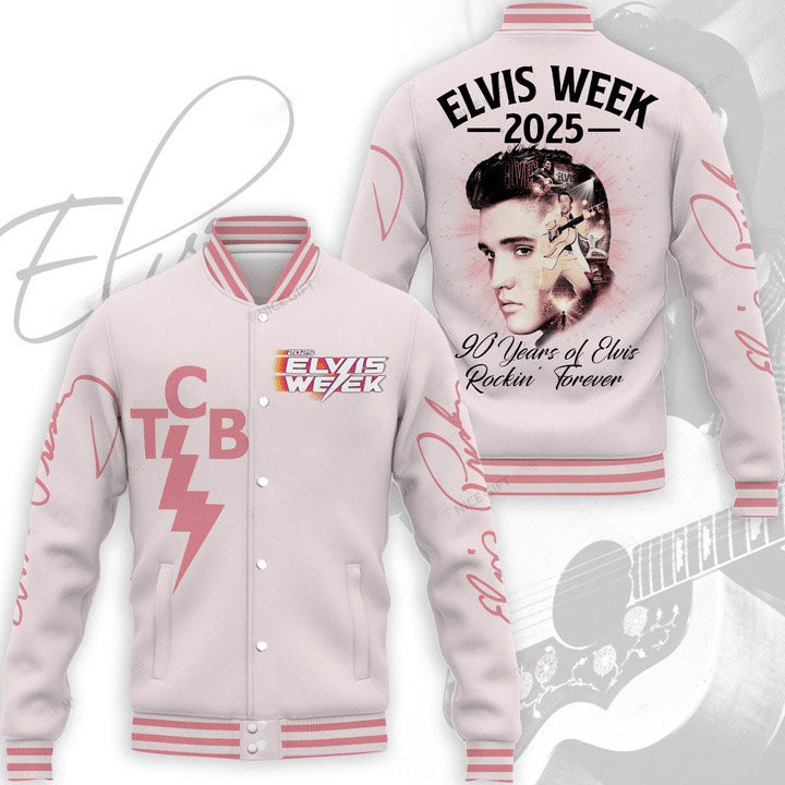 New Premium Elvis Presley Baseball Jacket - EVPLCAO104