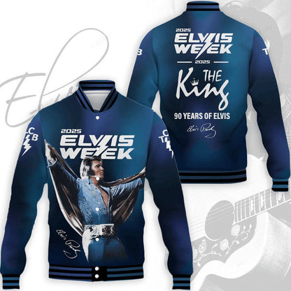 New Premium Elvis Presley Baseball Jacket - EVPLCAO107