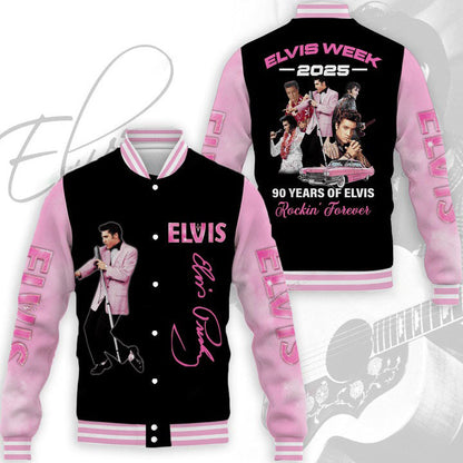 New Premium Elvis Presley Baseball Jacket - EVPLCAO108