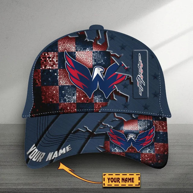 VIRAL EDITON - NEW CUSTOMIZED NHL10 WCP WASHINGTON CAPITALS CLASSIC CAP