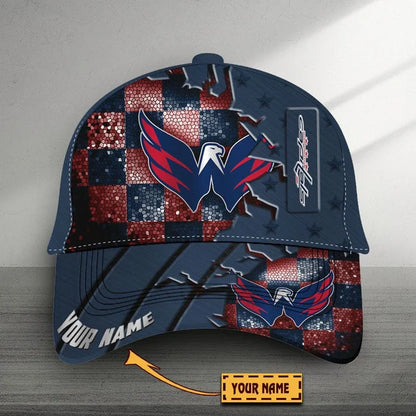 VIRAL EDITON - NEW CUSTOMIZED NHL10 WCP WASHINGTON CAPITALS CLASSIC CAP