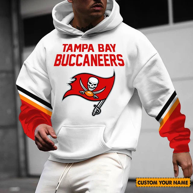 ELITE EDITION - NEW CUSTOMIZED NFL10 TBB TAMPA BAY BUCCANEERS HOODIE, ZIP HOODIE, POLO SHIRT, ZIP POLO SHIRT, T-SHIRT & SWEATSHIRT