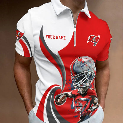 LIMITED EDITION - NEW CUSTOMIZED NFL10 TBB TAMPA BAY BUCCANEERS T-SHIRT, POLO SHIRT, ZIP POLO SHIRT, SWEATSHIRT, HOODIE & ZIP HOODIE