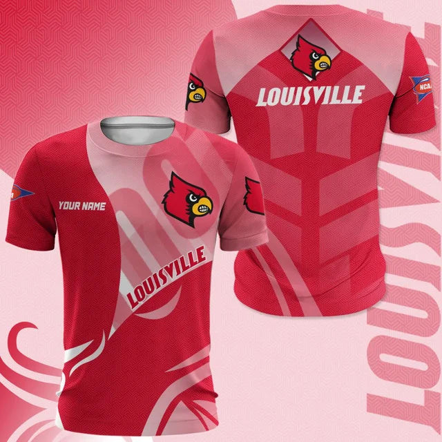 MEGA SALE - NEW CUSTOMIZED NCAA FBS10 ULC LOUISVILLE CARDINALS HOODIE, T-SHIRTS, ZIP HOODIE, SWEATSHIRTS & POLO SHIRT