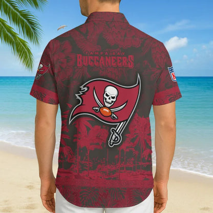 LIMITED EDITION - NEW CUSTOMIZED NFL10 TBB TAMPA BAY BUCCANEERS UNISEX HAWAIIAN SHIRT