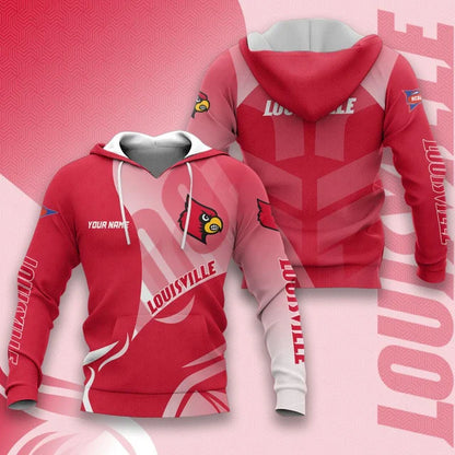 MEGA SALE - NEW CUSTOMIZED NCAA FBS10 ULC LOUISVILLE CARDINALS HOODIE, T-SHIRTS, ZIP HOODIE, SWEATSHIRTS & POLO SHIRT