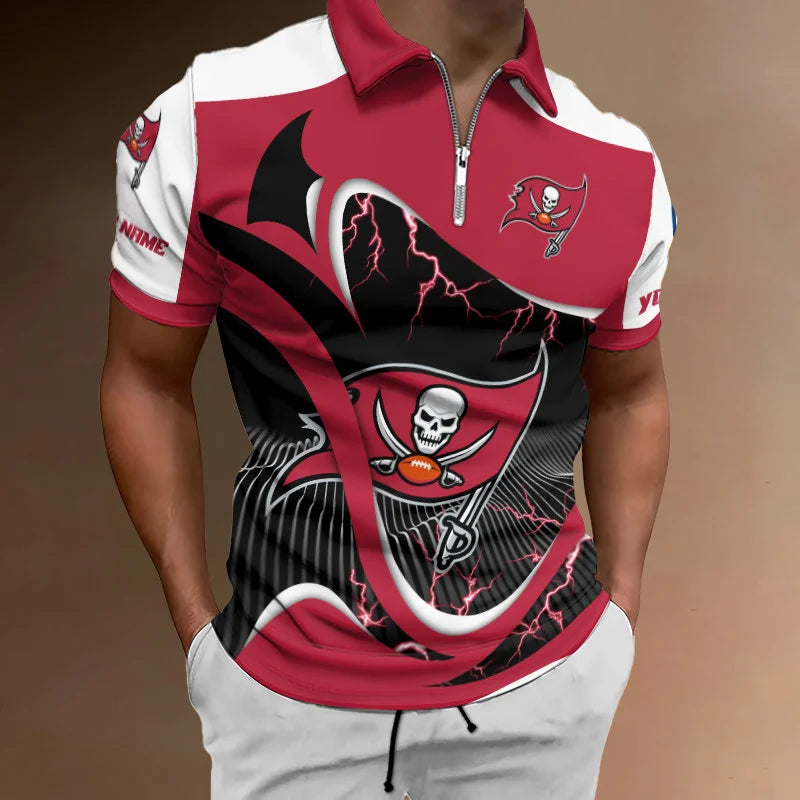 LIMITED EDITION - NEW CUSTOMIZED NFL10 TBB TAMPA BAY BUCCANEERS T-SHIRT, POLO SHIRT, ZIP POLO SHIRT, SWEATSHIRT, HOODIE & ZIP HOODIE