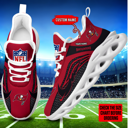 [SPECIAL OFFER] NEW CUSTOMIZED NFL10 TBB TAMPA BAY BUCCANEERS UNISEX CLUNKY SNEAKERS