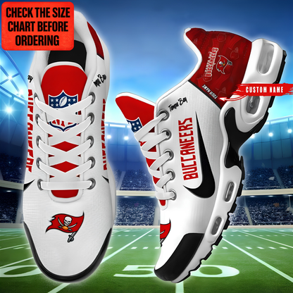 [SPECIAL OFFER] NEW CUSTOMIZED NFL10 TBB TAMPA BAY BUCCANEERS AIR MAX PLUS SNEAKERS