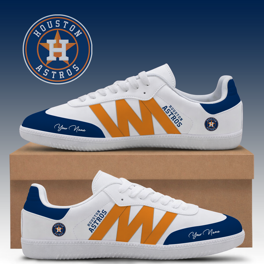 [FLASH SALE] NEW CUSTOMIZED MLB10 HAS HOUSTON ASTROS CLASSIC SNEAKERS